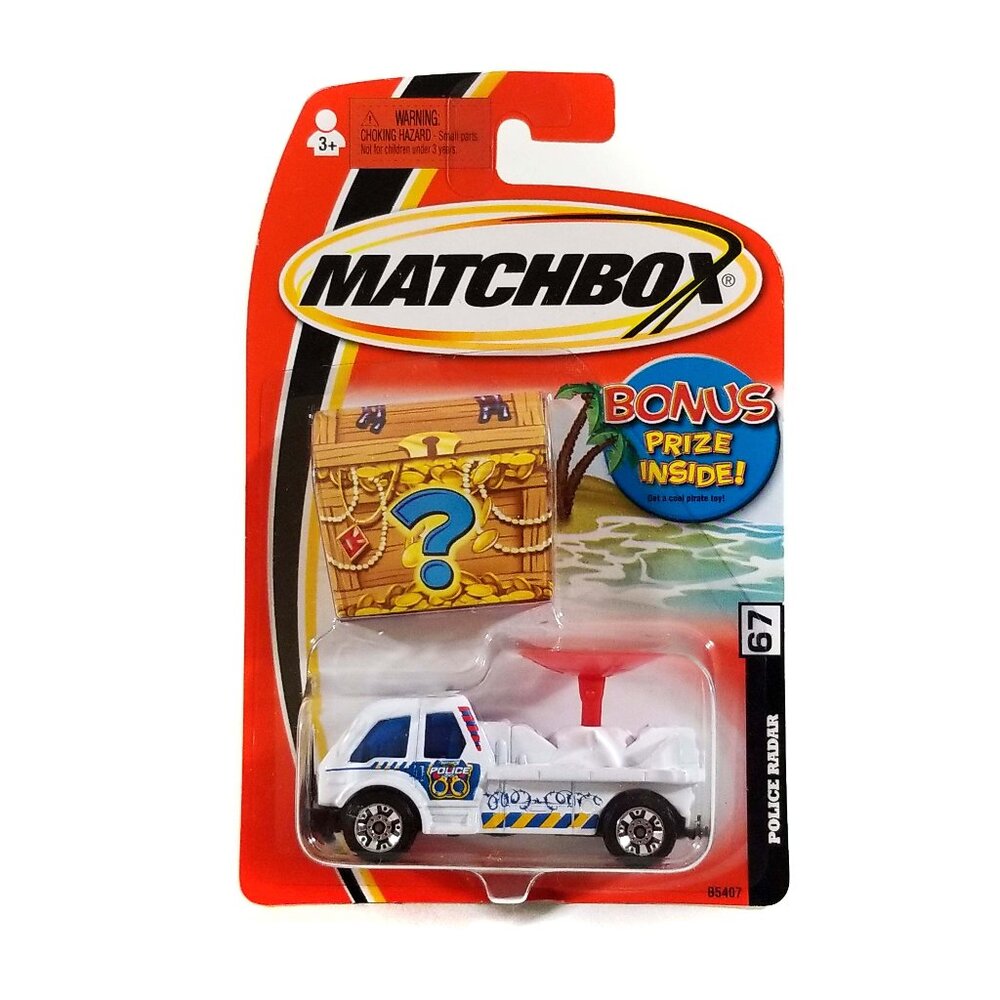 Matchbox Police Radar / 2005 / #67 / Buried Treasure